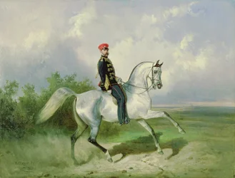 Portræt af kejser Alexander II (1818-81) 1876